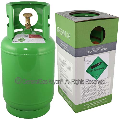 R407C Kryon® 407C in Flasche Kryobox 13.6 Lt - 10 Kg / 42 bar 