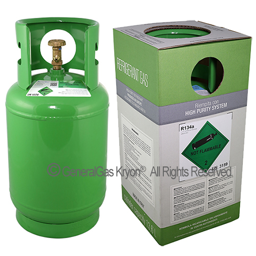 R438A Freon™ (Isceon) MO99 in flasche KryoBox 13.6 Lt - 10 Kg / 42 bar