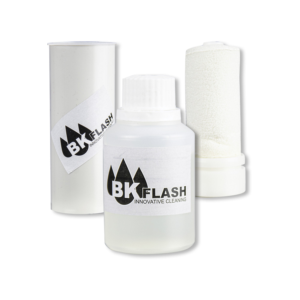 BKFLASH - Kit Jumbo 40 code KD03 - Bestehend aus 1 Flasche 40 ml, großer vertikaler Tülle, Tupfer, Verschlusskappe - geeignet für Röhrchendurchmesser über 35 mm.