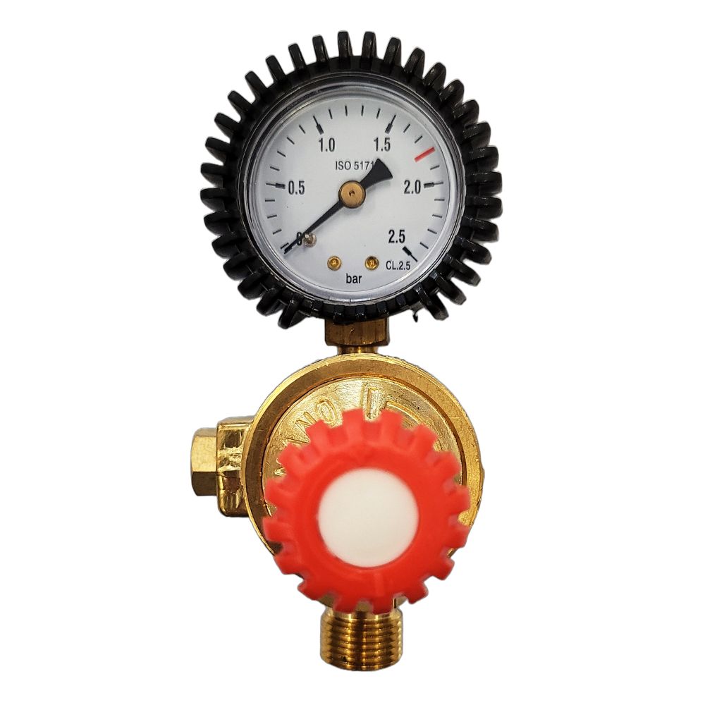 Druckregler mit Manometer für MAP-Gasflasche für MAXIFLAME-Bausatz