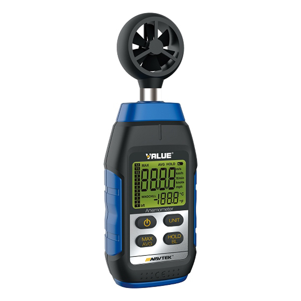 VALUE VMA-1 Digitales Anemometer