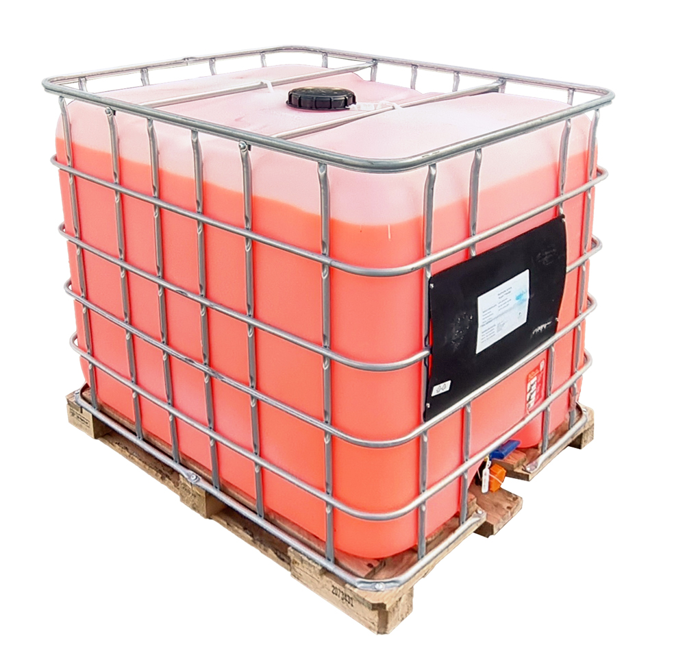 Kryon® ProGel - Inhibiertes Propylenglykol (MPG) - in einem Würfel (IBC) 1000 Liter - 1000 kg (rot eingefärbt)