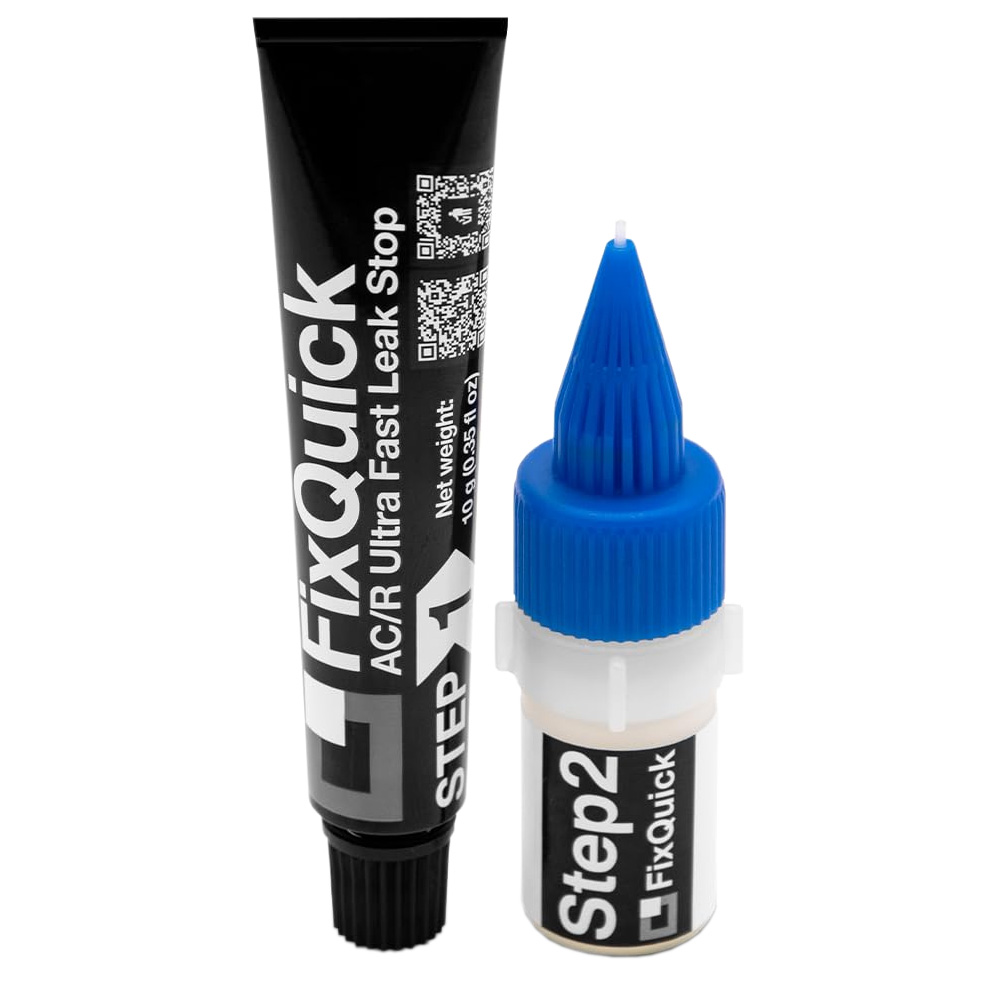 FixQuick - Ultrarapid Fluoreszierende UV-Universalmaske - Packung 1 Satz mit 2 Fläschchen